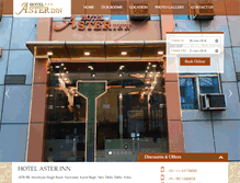 Tablet Screenshot of hotelasterinn.com